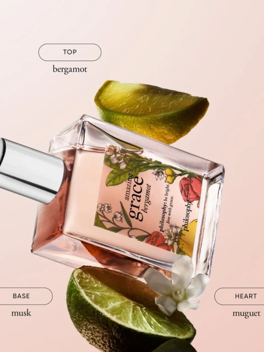 Philosophy Amazing Grace Bergamot Spray Eau de Toilette LARGE 4 Oz. NIB/SEALED* - Picture 5 of 11